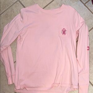 Pink Girls Vineyard Vines Long Sleeve Shirt
